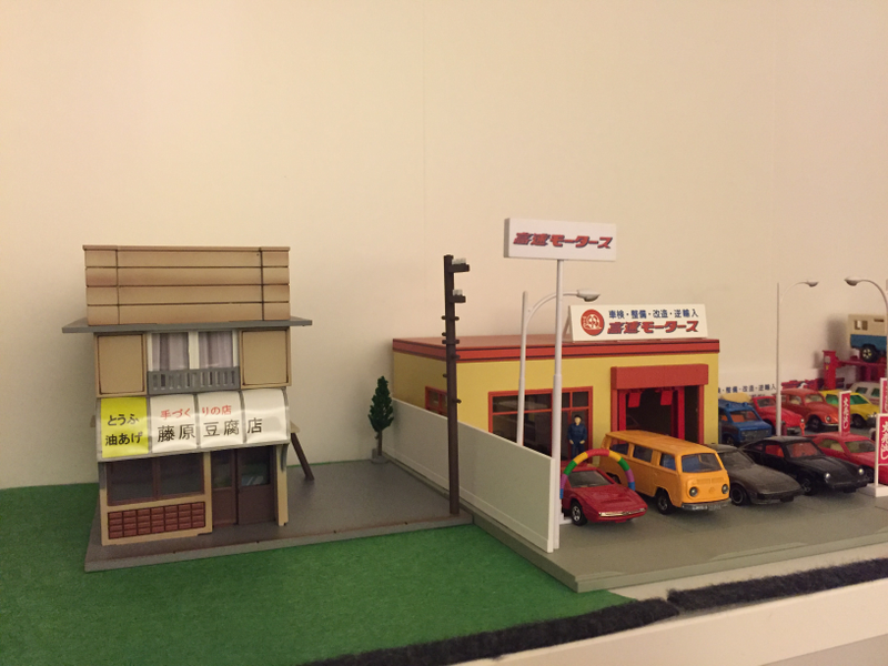 Illustration for article titled Initial D Tofu Shop Diorama